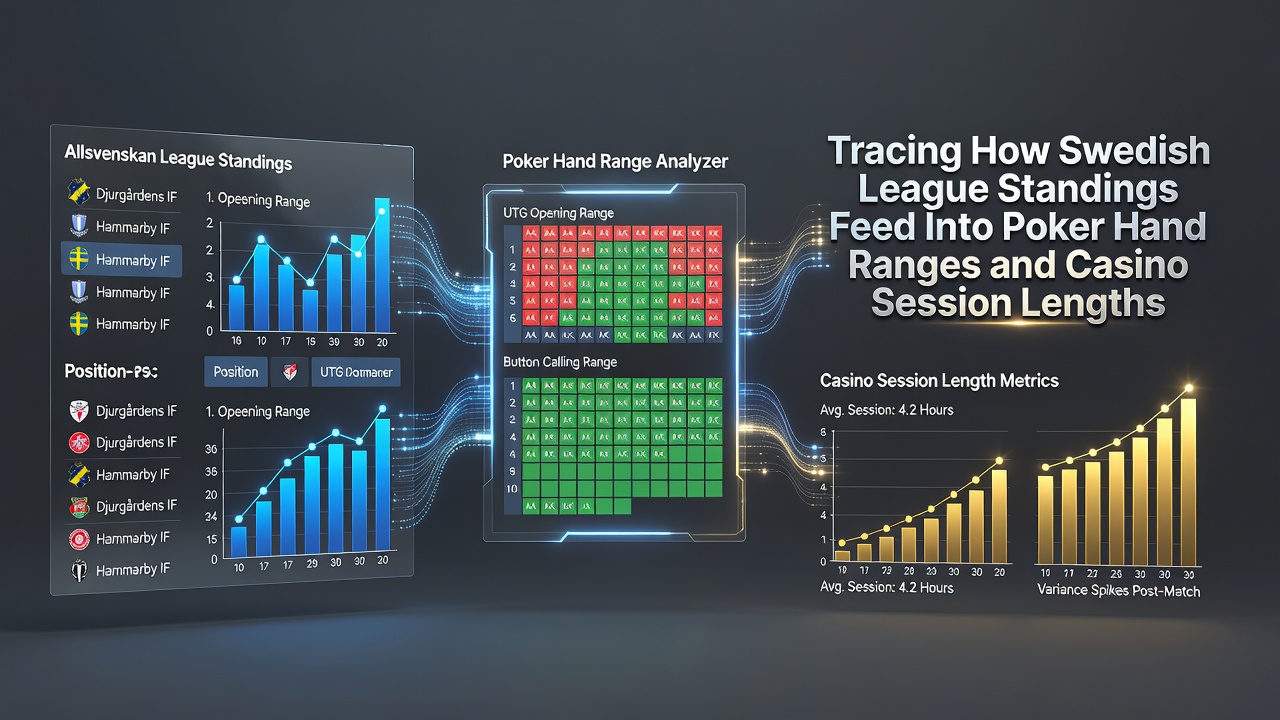 Tracing How Swedish League Standings Feed Into Poker Hand Ranges and Casino Session Lengths